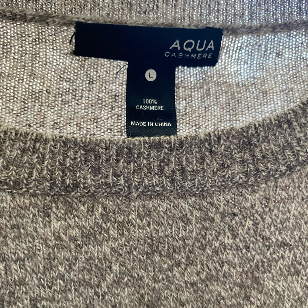 Cashmere elbows patch sweater